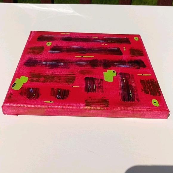 Original art abstract painting bright and beautiful! - Picture 9 of 11